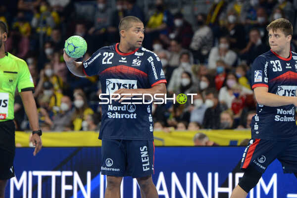 Handball I Herren I Saison 2021-2022 I Liqui Moly Handball-Bundesliga I 26.Spieltag I Rhein-Neckar Löwen - SG Flensburg-Handewitt I 02.04.2022