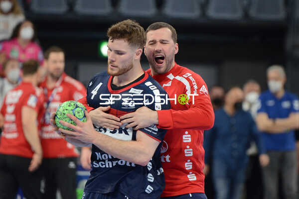 Handball I Herren I Saison 2021-2022 I Liqui Moly Handball-Bundesliga I 26.Spieltag I Rhein-Neckar Löwen - SG Flensburg-Handewitt I 02.04.2022