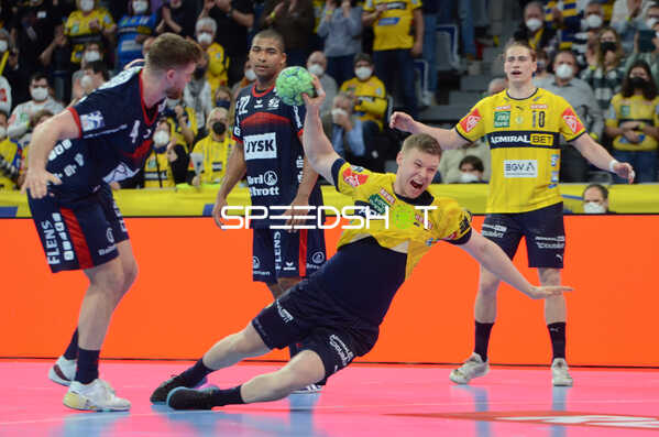 Handball I Herren I Saison 2021-2022 I Liqui Moly Handball-Bundesliga I 26.Spieltag I Rhein-Neckar Löwen - SG Flensburg-Handewitt I 02.04.2022