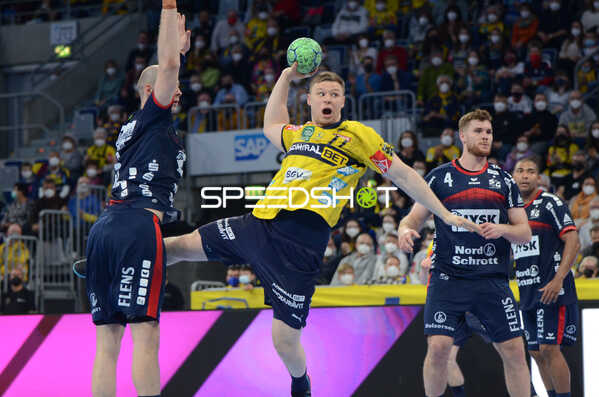 Handball I Herren I Saison 2021-2022 I Liqui Moly Handball-Bundesliga I 26.Spieltag I Rhein-Neckar Löwen - SG Flensburg-Handewitt I 02.04.2022