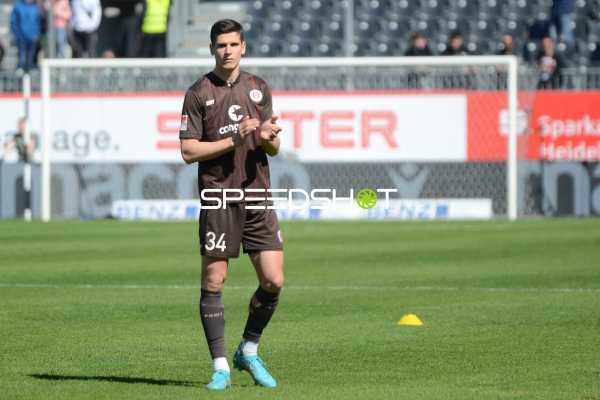 Fußball I Herren I Saison 2021-2022 I 2. Bundesliga I 30.Spieltag I SV Sandhausen - FC St. Pauli I 16.04.2022