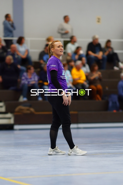 Spielerin der SG Nußloch in Aktion