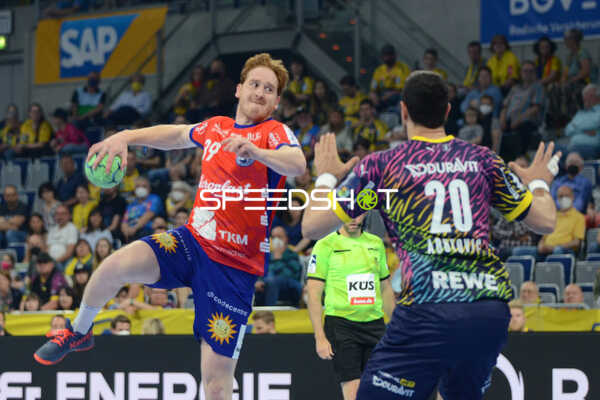 Handall I Herren I Saison 2021-2022 I Liqui Moly Handballbundesliga I 29.Spieltag I Rhein-Neckar Löwen - Bergischer HC I 08.05.2022