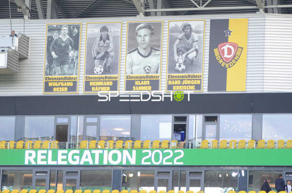 Fußball I Herren I Saison 2021-2022 I 2.Bundesliga Relegation I Rückspiel I SG Dynamo Dresden - 1. FC Kaiserslautern I 24.05.2022