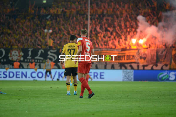 Fußball I Herren I Saison 2021-2022 I 2.Bundesliga Relegation I Rückspiel I SG Dynamo Dresden - 1. FC Kaiserslautern I 24.05.2022