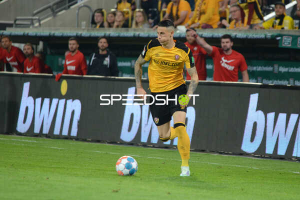Fußball I Herren I Saison 2021-2022 I 2.Bundesliga Relegation I Rückspiel I SG Dynamo Dresden - 1. FC Kaiserslautern I 24.05.2022 Panagiottis Vlachodimos (#7, SG Dynamo Dresdem) am Ball
Ort: Dresden, Germany
Datum: 24.05.2022