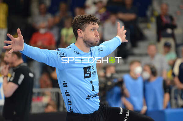 Handball I Herren I Saison 2021-2022 I Liqui Moly Handballbundesliga I 33.Spieltag I Rhein-Neckar Löwen - THW Kiel I 08.06.2022 Niklas Landin Jacobsen (#1, THW Kiel)
Ort: Mannheim, Germany
Datum: 08.06.2022 - Mikael Appelgren