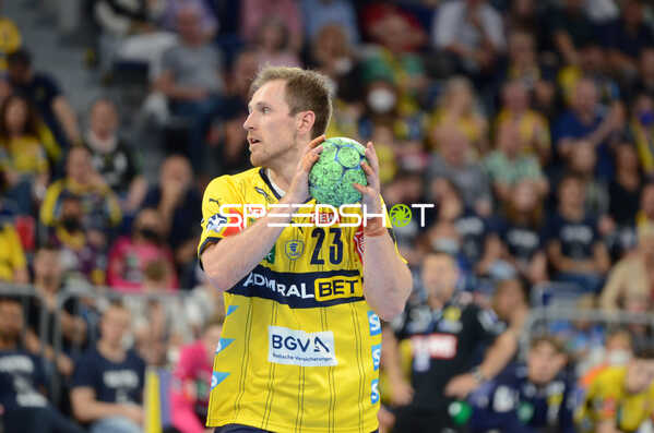 Handball I Herren I Saison 2021-2022 I Liqui Moly Handballbundesliga I 33.Spieltag I Rhein-Neckar Löwen - THW Kiel I 08.06.2022 Albin Lagergren (#23, Rhein-Neckar Löwen) am Ball
Ort: Mannheim, Germany
Datum: 08.06.2022