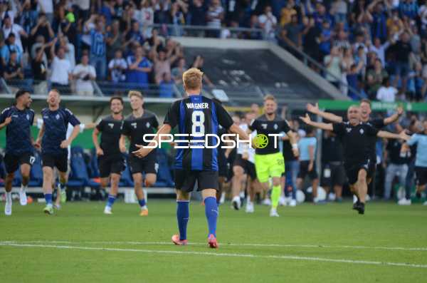 Fußball I Herren I Saison 2022-2023 I DFB-Pokal I 1. Runde I SV Waldhof Mannheim - Holstein Kiel I 31.07.2022