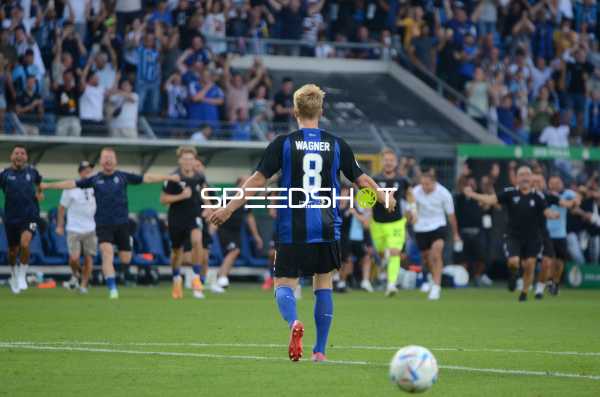 Fußball I Herren I Saison 2022-2023 I DFB-Pokal I 1. Runde I SV Waldhof Mannheim - Holstein Kiel I 31.07.2022