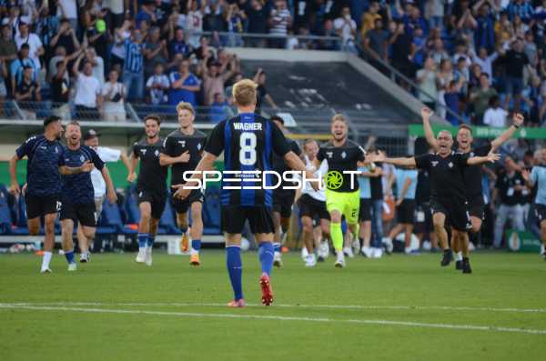 Fußball I Herren I Saison 2022-2023 I DFB-Pokal I 1. Runde I SV Waldhof Mannheim - Holstein Kiel I 31.07.2022