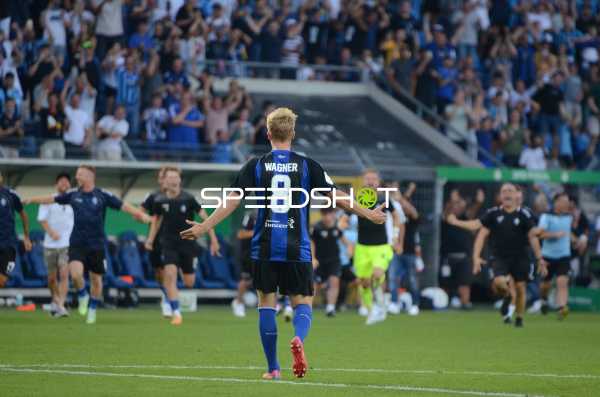 Fußball I Herren I Saison 2022-2023 I DFB-Pokal I 1. Runde I SV Waldhof Mannheim - Holstein Kiel I 31.07.2022