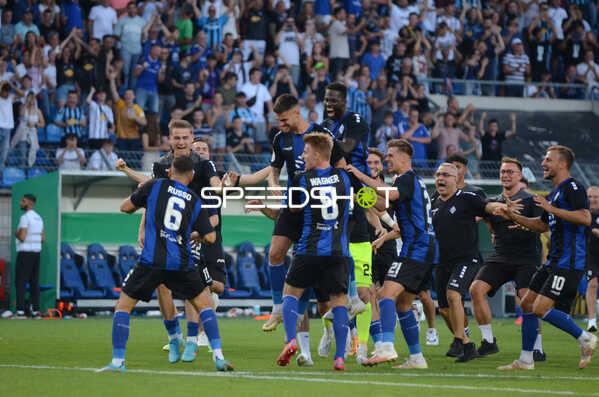 Fußball I Herren I Saison 2022-2023 I DFB-Pokal I 1. Runde I SV Waldhof Mannheim - Holstein Kiel I 31.07.2022