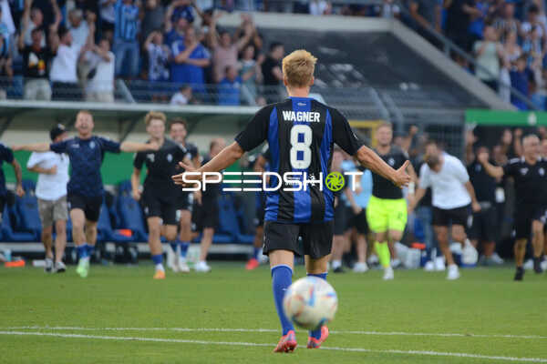 Fußball I Herren I Saison 2022-2023 I DFB-Pokal I 1. Runde I SV Waldhof Mannheim - Holstein Kiel I 31.07.2022