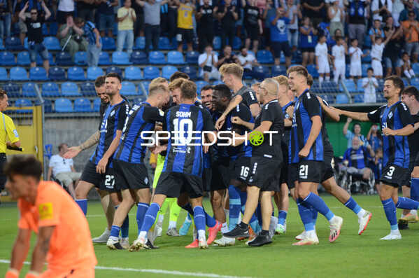 Fußball I Herren I Saison 2022-2023 I DFB-Pokal I 1. Runde I SV Waldhof Mannheim - Holstein Kiel I 31.07.2022