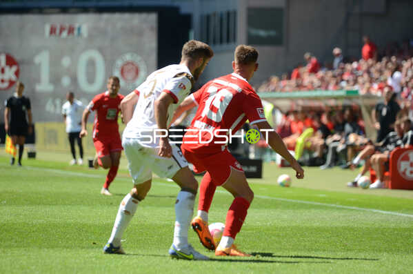 Fußball I Herren I Saison 2022-2023 I 2. Bundesliga I 3. Spieltag I 1. FC Kaiserslautern - FC St. Pauli I 07.08.2022