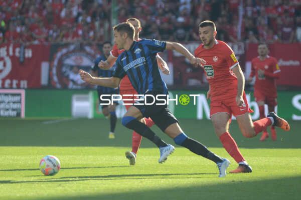 Fußball I Herren I Saison 2022-2023 I 2. Bundesliga I 4. Spieltag I 1. FC Kaiserslautern - SC Paderborn 07 I 12.08.2022