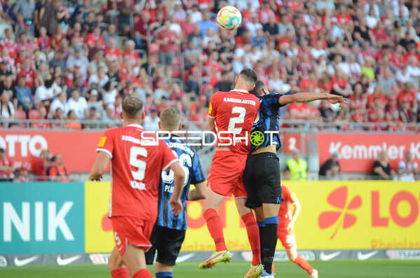 Fußball I Herren I Saison 2022-2023 I 2. Bundesliga I 4. Spieltag I 1. FC Kaiserslautern - SC Paderborn 07 I 12.08.2022