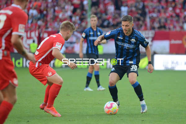 Fußball I Herren I Saison 2022-2023 I 2. Bundesliga I 4. Spieltag I 1. FC Kaiserslautern - SC Paderborn 07 I 12.08.2022
