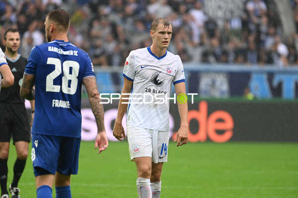Fußball I Herren I Saison 2022-2023 I 2. Bundesliga I 6. Spieltag I Karslruher SC - F.C. Hansa Rostock I 27.08.2022