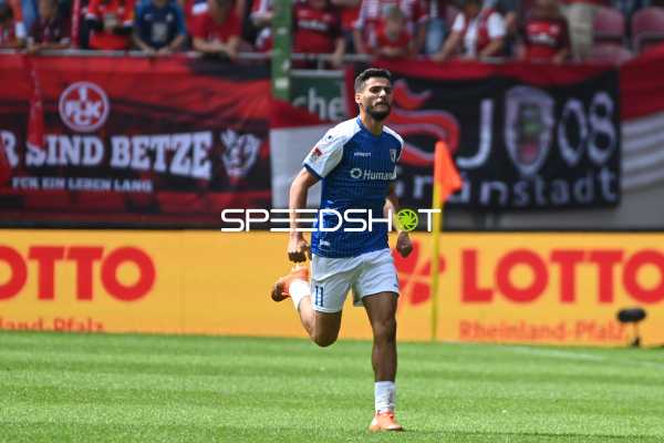 Fußball I Herren I Saison 2022-2023 I 2. Bundesliga I 6. Spieltag I 1. FC Kaiserslautern - 1. FC Magdeburg I 28.08.2022 Tor und Jubel von Mo El Hankouri (#11, 1. FC Magdeburg)
Ort: Kaiserslautern, Germany
Datum: 28.08.2022