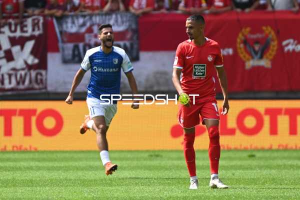 Fußball I Herren I Saison 2022-2023 I 2. Bundesliga I 6. Spieltag I 1. FC Kaiserslautern - 1. FC Magdeburg I 28.08.2022 Tor und Jubel von Mo El Hankouri (#11, 1. FC Magdeburg)
Ort: Kaiserslautern, Germany
Datum: 28.08.2022