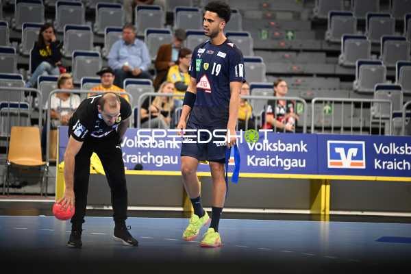 Handball I Herren I Saison 2022-2023 I Liqui Moly Handballbundesliga I 1. Spieltag I Rhein-Neckar Löwen - MT Melsungen I 03.09.2022 Philipp Ahouansou (#19, Rhein-Neckar Löwen)
Ort: Mannheim, Germany
Datum: 03.09.2022 - Steven Plucnar Jacobsen