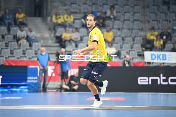 Handball I Herren I Saison 2022-2023 I Liqui Moly Handballbundesliga I 1. Spieltag I Rhein-Neckar Löwen - MT Melsungen I 03.09.2022 Olle Forsell Schefvert (#25, Rhein-Neckar Löwen)
Ort: Mannheim, Germany
Datum: 03.09.2022 - Olle Forsell_Schefvert