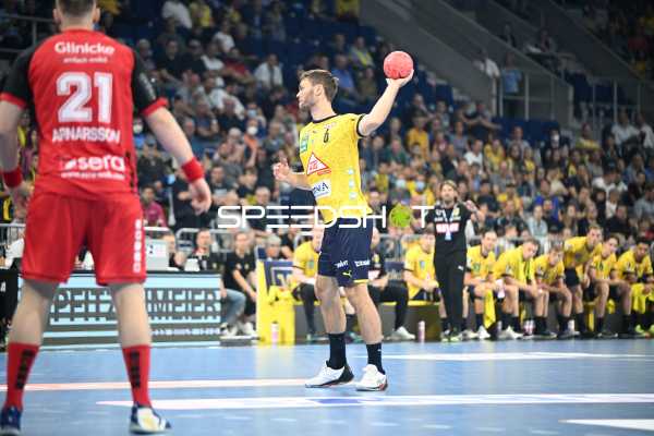 Handball I Herren I Saison 2022-2023 I Liqui Moly Handballbundesliga I 1. Spieltag I Rhein-Neckar Löwen - MT Melsungen I 03.09.2022 Niclas Kirkelokke (#6, Rhein-Neckar Löwen)
Ort: Mannheim, Germany
Datum: 03.09.2022