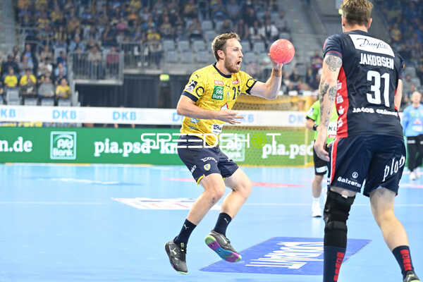 Handball I Herren I Saison 2022-2023 I Liqui Moly Handballbundesliga I 5. Spieltag I Rhein-Neckar Löwen - SG Flensburg-Handewitt I 24.09.2022 Albin Lagergren (#23, Rhein-Neckar Löwen)
Ort: Mannheim, Germany
Datum: 24.09.2022