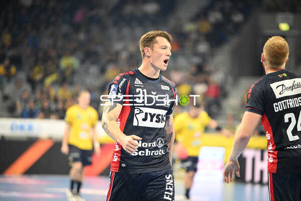 Handball I Herren I Saison 2022-2023 I Liqui Moly Handballbundesliga I 5. Spieltag I Rhein-Neckar Löwen - SG Flensburg-Handewitt I 24.09.2022 Emil Manfeldt Jakobsen (#31, SG Flensburg-Handewitt)
Ort: Mannheim, Germany
Datum: 24.09.2022
