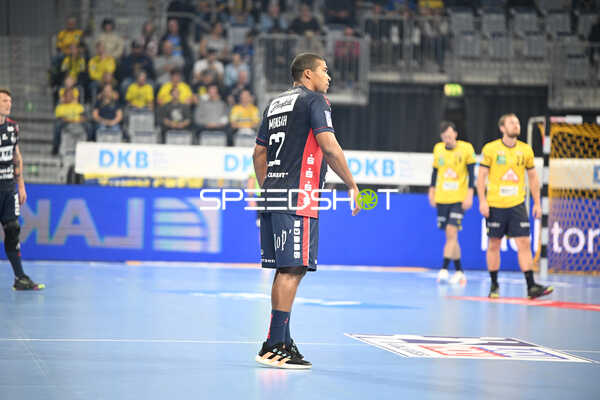 Handball I Herren I Saison 2022-2023 I Liqui Moly Handballbundesliga I 5. Spieltag I Rhein-Neckar Löwen - SG Flensburg-Handewitt I 24.09.2022 Mads Mensah Larsen (#22, SG Flensburg-Handewitt)
Ort: Mannheim, Germany
Datum: 24.09.2022