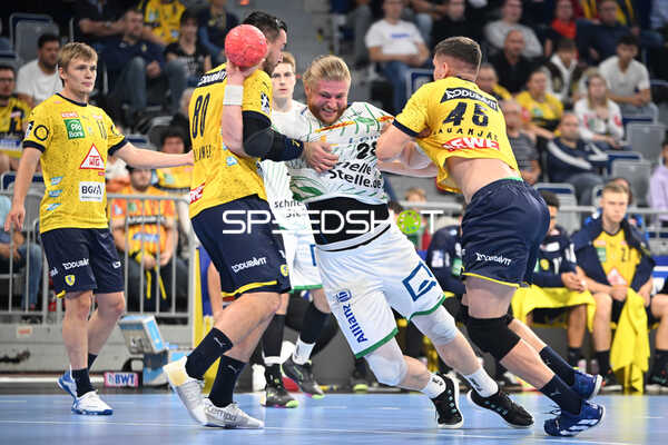 Handball I Herren I Saison 2022-2023 I Liqui Moly Handballbundesliga I 3. Spieltag I Rhein-Neckar Löwen - SC DHfK Leipzig I 15.09.2022