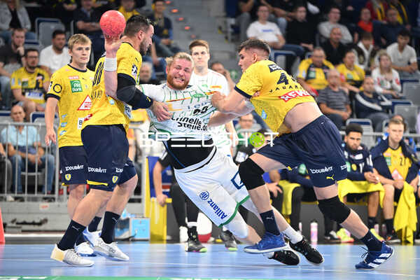 Handball I Herren I Saison 2022-2023 I Liqui Moly Handballbundesliga I 3. Spieltag I Rhein-Neckar Löwen - SC DHfK Leipzig I 15.09.2022