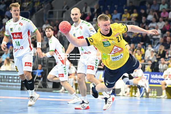 Handball I Herren I Saison 2022-2023 I Liqui Moly Handballbundesliga I 7. Spieltag I Rhein-Neckar Löwen - GWD Minden I 06.10.2022