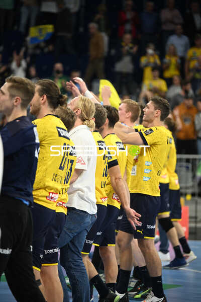 Handball I Herren I Saison 2022-2023 I Liqui Moly Handballbundesliga I 7. Spieltag I Rhein-Neckar Löwen - GWD Minden I 06.10.2022 Die Rhein-Neckar Löwen feiern
Ort: Mannheim, Germany
Datum: 06.10.2022