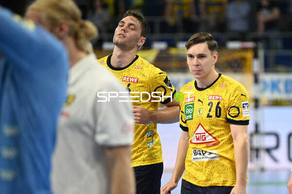 Handball I Herren I Saison 2022-2023 I Liqui Moly Handballbundesliga I 7. Spieltag I Rhein-Neckar Löwen - GWD Minden I 06.10.2022 Niklas Michalski (#26, Rhein-Neckar Löwen) und Niclas Kirkelokke (#6, Rhein-Neckar Löwen)
Ort: Mannheim, Germany
Datum: 06.10.2022 - Niklas Michalski