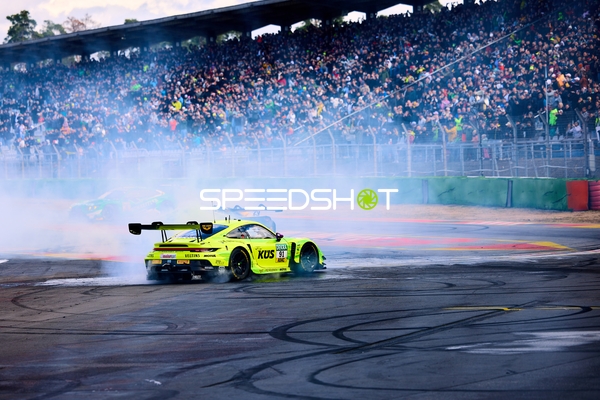 Spannender Drift am Hockenheimring