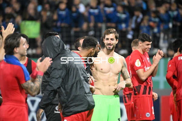 Fußball I Herren I Saison 2022-2023 I DFB-Pokal I 2. Hauptrunde I SV Stuttgarter Kickers - Eintracht Frankfurt I 18.10.2022 Kevin Trapp (#1, Eintracht Frankfurt)
Ort: Stuttgart, Germany
Datum: 18.10.2022