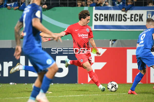 Fußball I Herren I Saison 2022-2023 I DFB-Pokal I 2. Hauptrunde I SV Stuttgarter Kickers - Eintracht Frankfurt I 18.10.2022 Luca Pellegrini (#33, Eintracht Frankfurt)
Ort: Stuttgart, Germany
Datum: 18.10.2022