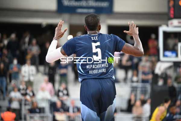 Basketball I Herren I Saison 2022-2023 I easyCredit BBL I 5. Spieltag I MLP Academics Heidelberg - EWE Baskets Oldenburg I 29.10.2022 Shyron Ely (#5, MLP Academics Heidelberg)
Ort: Heidelberg, Germany
Datum: 29.10.2022