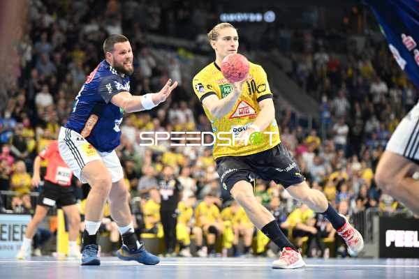 Handball I Herren I Saison 2022-2023 I Liqui Moly Handballbundesliga I 9. Spieltag I Rhein-Neckar Löwen - TSV Hannover-Burgdorf I 30.10.2022 Juri Knorr (#10, Rhein-Neckar Löwen)
Ort: Mannheim, Germany
Datum: 30.10.2022 - Juri Knorr