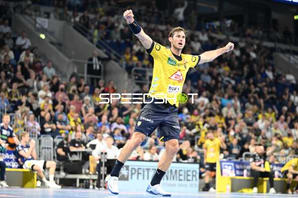 Handball I Herren I Saison 2022-2023 I Liqui Moly Handballbundesliga I 9. Spieltag I Rhein-Neckar Löwen - TSV Hannover-Burgdorf I 30.10.2022 Jubel von Uwe Gensheimer (#3, Rhein-Neckar Löwen)
Ort: Mannheim, Germany
Datum: 30.10.2022 - Uwe Gensheimer