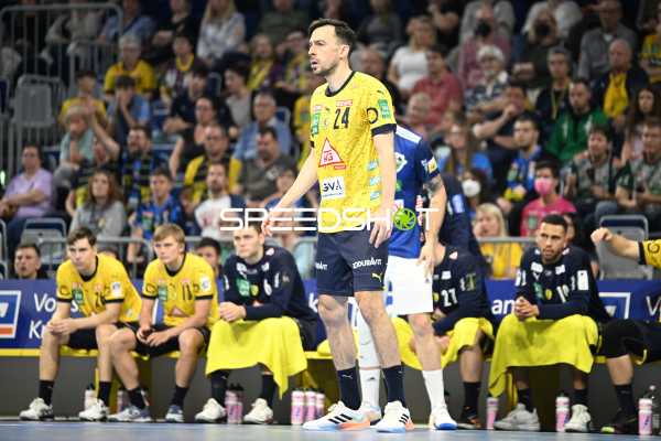 Handball I Herren I Saison 2022-2023 I Liqui Moly Handballbundesliga I 9. Spieltag I Rhein-Neckar Löwen - TSV Hannover-Burgdorf I 30.10.2022 Patrick Groetzki (#24, Rhein-Neckar Löwen)
Ort: Mannheim, Germany
Datum: 30.10.2022 - Patrick Groetzki, Niklas Michalski
