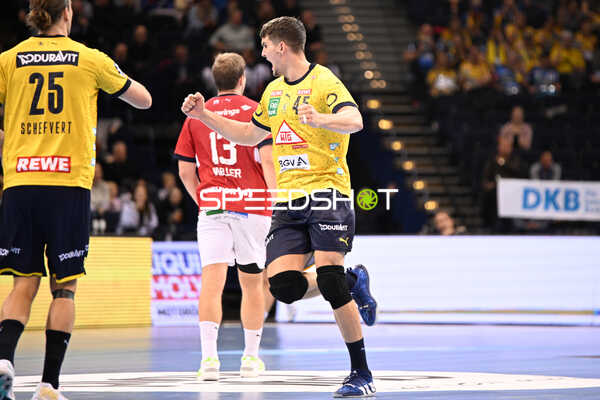 Handball I Herren I Saison 2022-2023 I Liqui Moly Handballbundesliga I 10. Spieltag I Handball Sport Verein Hamburg - Rhein-Neckar Löwen I 06.11.2022 Jubel von Halil Jaganjac (#45, Rhein-Neckar Löwen)
Ort: Hamburg, Germany
Datum: 06.11.2022