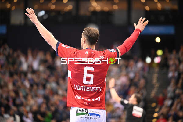 Handball I Herren I Saison 2022-2023 I Liqui Moly Handballbundesliga I 10. Spieltag I Handball Sport Verein Hamburg - Rhein-Neckar Löwen I 06.11.2022 Jubel von Casper Ulrich Mortensen (6, Handball Sport Verein Hamburg)
Ort: Hamburg, Germany
Datum: 06.11.2022 - Jubel von Casper Ulrich Mortensen