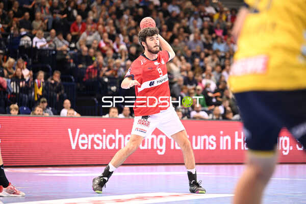Handball I Herren I Saison 2022-2023 I Liqui Moly Handballbundesliga I 10. Spieltag I Handball Sport Verein Hamburg - Rhein-Neckar Löwen I 06.11.2022 Jacob Arenth Lassen (#9, Handball Sport Verein Hamburg)
Ort: Hamburg, Germany
Datum: 06.11.2022