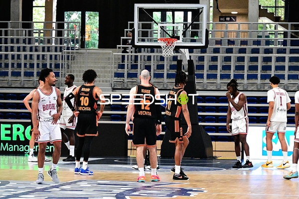 Spieler auf dem Court