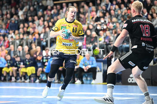 Handball I Herren I Saison 2022-2023 I Liqui Moly Handballbundesliga I 13. Spieltag I HC Erlangen - Rhein-Neckar Löwen I 19.11.2022 Lukas Nilsson (65, Rhein-Neckar Löwen)
Ort: Nürnberg, Germany
Datum: 19.11.2022 - Lukas Nilsson