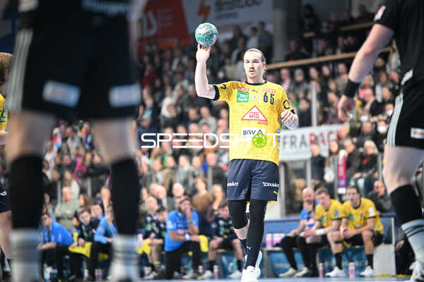 Handball I Herren I Saison 2022-2023 I Liqui Moly Handballbundesliga I 13. Spieltag I HC Erlangen - Rhein-Neckar Löwen I 19.11.2022 Lukas Nilsson (65, Rhein-Neckar Löwen)
Ort: Nürnberg, Germany
Datum: 19.11.2022 - Lukas Nilsson